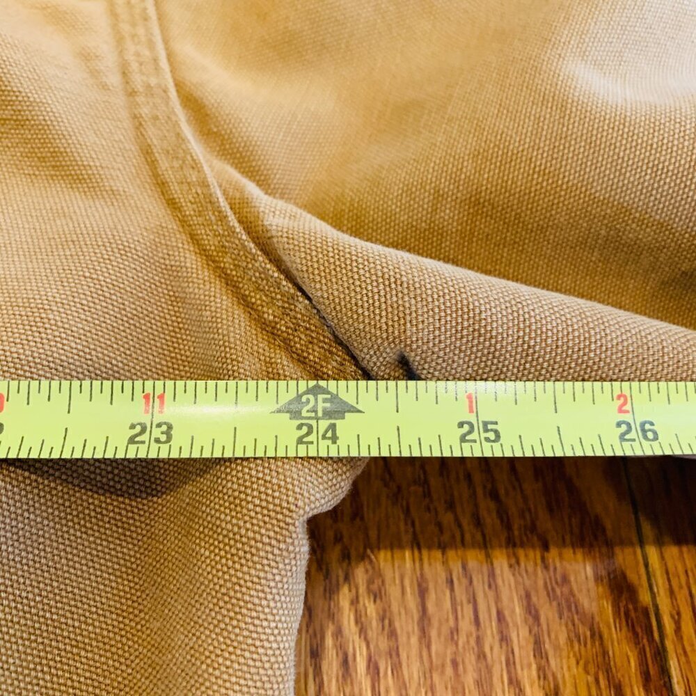 Vintage Distressed Carhartt Blanket Lined Chore Jacket Coat Size Large - Picture 14 of 16